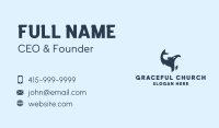 Orca Whale Waterpark Business Card Image Preview