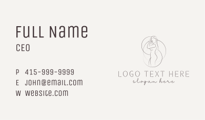 Lady Plastic Surgery Business Card Image Preview