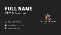 Hammer Building Carpentry Business Card Preview