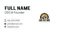 Road Roller Construction Heavy Equipment Business Card Preview