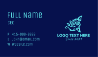 Aquatic Gaming Shark  Business Card Image Preview