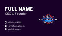 Hockey Sports Tournament Business Card Preview