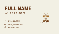 Axe Carpentry Woodwork Business Card Image Preview