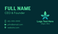 Natural Wellness Garden Business Card Image Preview