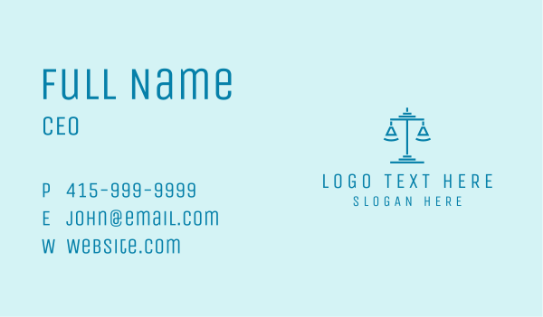 Scale Law Firm  Business Card Design Image Preview