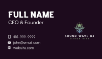 Hands Tulips Spa Business Card Design