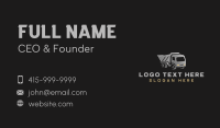 Industrial Dump Truck Business Card Image Preview