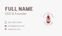 Homemade Cupcake Baker Business Card Design