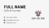 Occult Pentagram Goat Business Card Preview