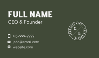 Casual Streetwear Brand Business Card Image Preview