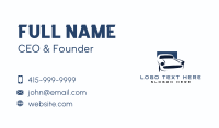 Car Garage Drive Business Card Design