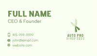 Grass Shears Lawn Care Business Card Image Preview