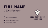 Spooky Halloween Ghost Business Card Image Preview