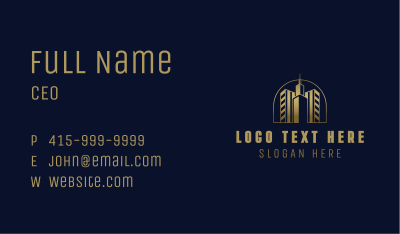 Real Estate Property Building Business Card Image Preview