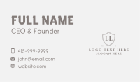 Professional Business Letter  Business Card Design