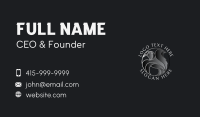 Hawk Raven Bird Business Card Design