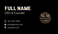 Luxury Floral Jewelry Business Card Preview