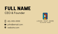 Multicolor Centurion Warrior Business Card Preview