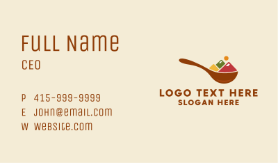 Herb Spices  Business Card