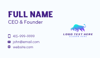Raging Bull Startup Business Card Image Preview