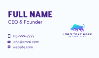 Raging Bull Startup Business Card Preview