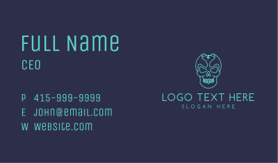 Skull Gaming Avatar Business Card Image Preview