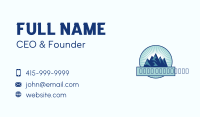 Peak Mountain Adventure Business Card Image Preview