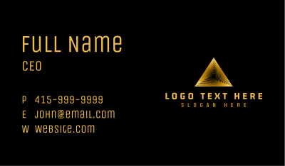Media Triangle  Agency Business Card Image Preview