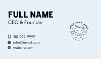 Wave Splash Whale Business Card Image Preview