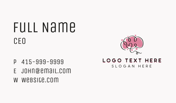 Brain Mental Health Therapist Business Card Design Image Preview