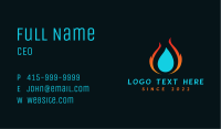 Energy Fire Fuel Business Card Image Preview