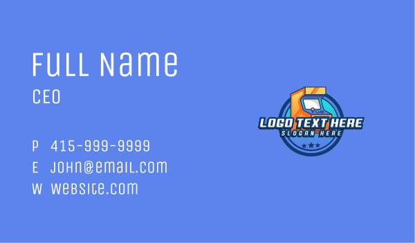 Video Game Arcade Business Card Design Image Preview