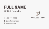 Fashion Clothing Dressmaker Business Card Design