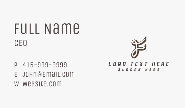 Fashion Clothing Dressmaker Business Card Design Image Preview