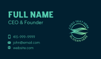 AI Waves Technology Business Card Preview