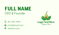 Organic Avocado Drink  Business Card Image Preview