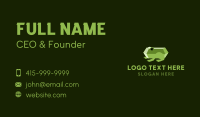 Emerald Gem Frog Business Card Preview