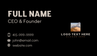 Sand Dune Desert Business Card Design