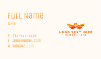 Halo Angel Wings Business Card Image Preview