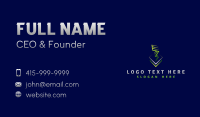 Electric Energy Charge Business Card Image Preview