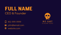Skull Statistics Business Card Image Preview