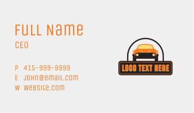 Vehicle Automobile Car Business Card Image Preview