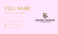 Suave Calavera Skull Business Card Image Preview