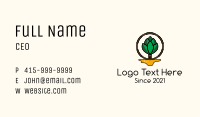 Organic  Beer Hop Business Card Image Preview