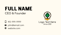 Organic  Beer Hop Business Card Image Preview