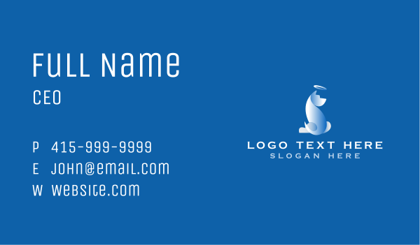 Dog Pet Cemetery Business Card Design Image Preview