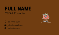 Tomato Mascot Business Card Image Preview