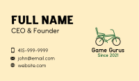 City Bike Outline Business Card Image Preview