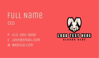 Wild Hare Rabbit Mascot Business Card Image Preview