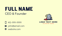 Vacuum Cleaner Janitor Business Card Preview